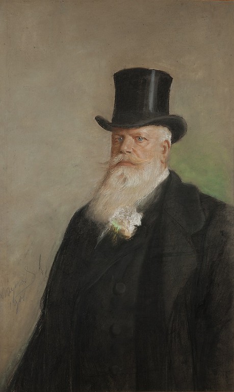 I. Korwin-Milewski, portret autorstwa Leona Wyczółkowskiego, 1901 r.