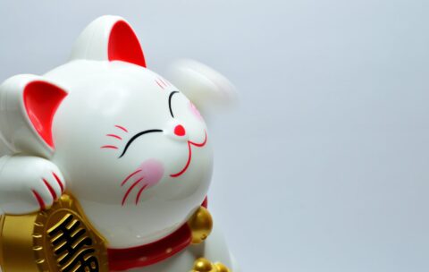 Maneki-neko: japoński kot szczęścia