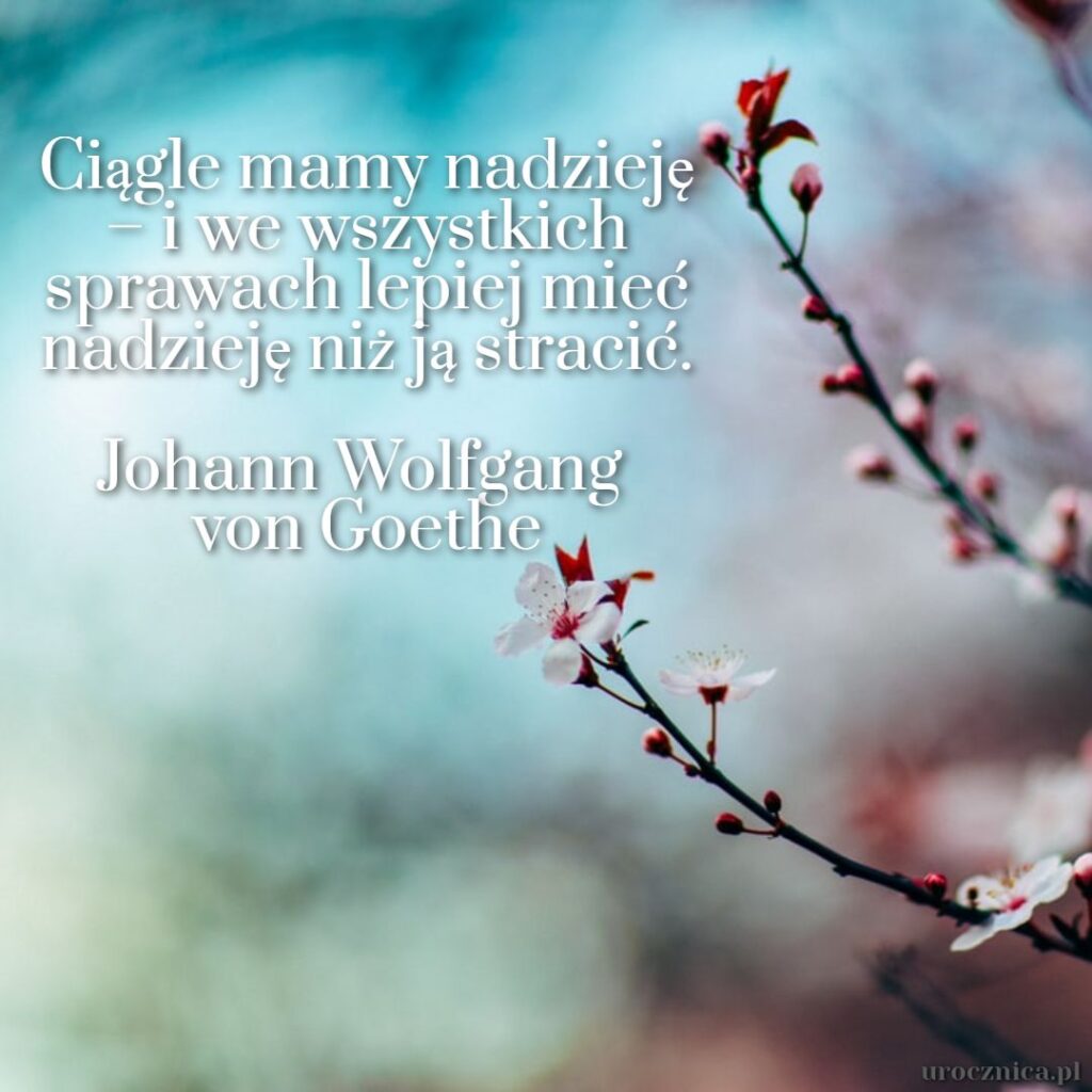 Cytaty Johann Wolfgang von Goethe