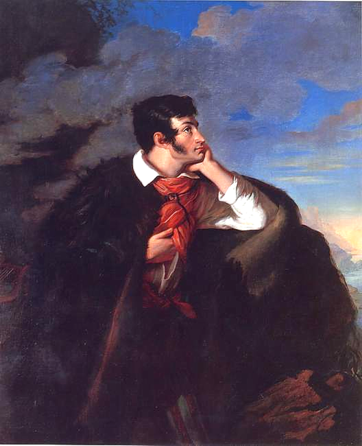 Walenty Wańkowicz, Portret Adama Mickiewicza na Judahu skale, 1827–1828