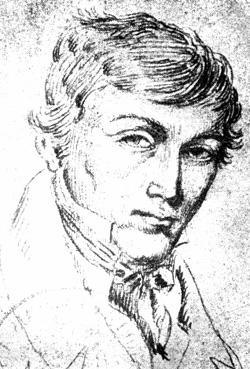Portret Mickiewicza autorstwa Joachima Lelewela
