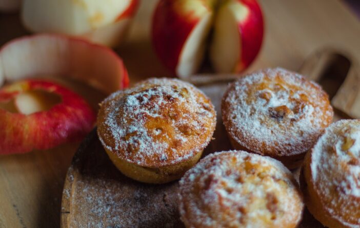 Zdrowy przepis na jabłkowe muffiny