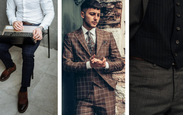 Męskie spodnie w kratę – idealna moda dla dżentelmena
