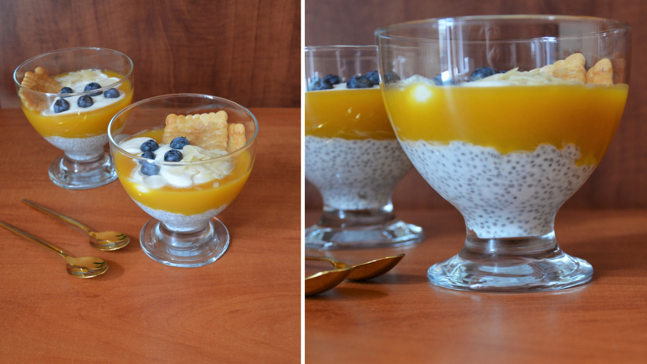 Pudding chia z mango 