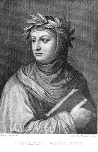 Giovanni Boccaccio, znany z dzieła Dekameron 