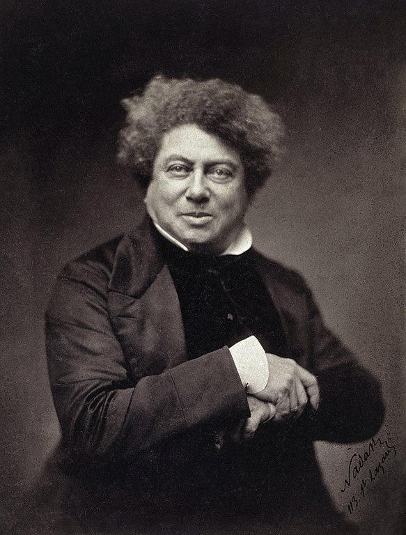„Hrabia Monte Christo”: ciekawostki o powieści Aleksandra Dumasa 2 Aleksander Dumas w 1855, Hrabia Monte Christo