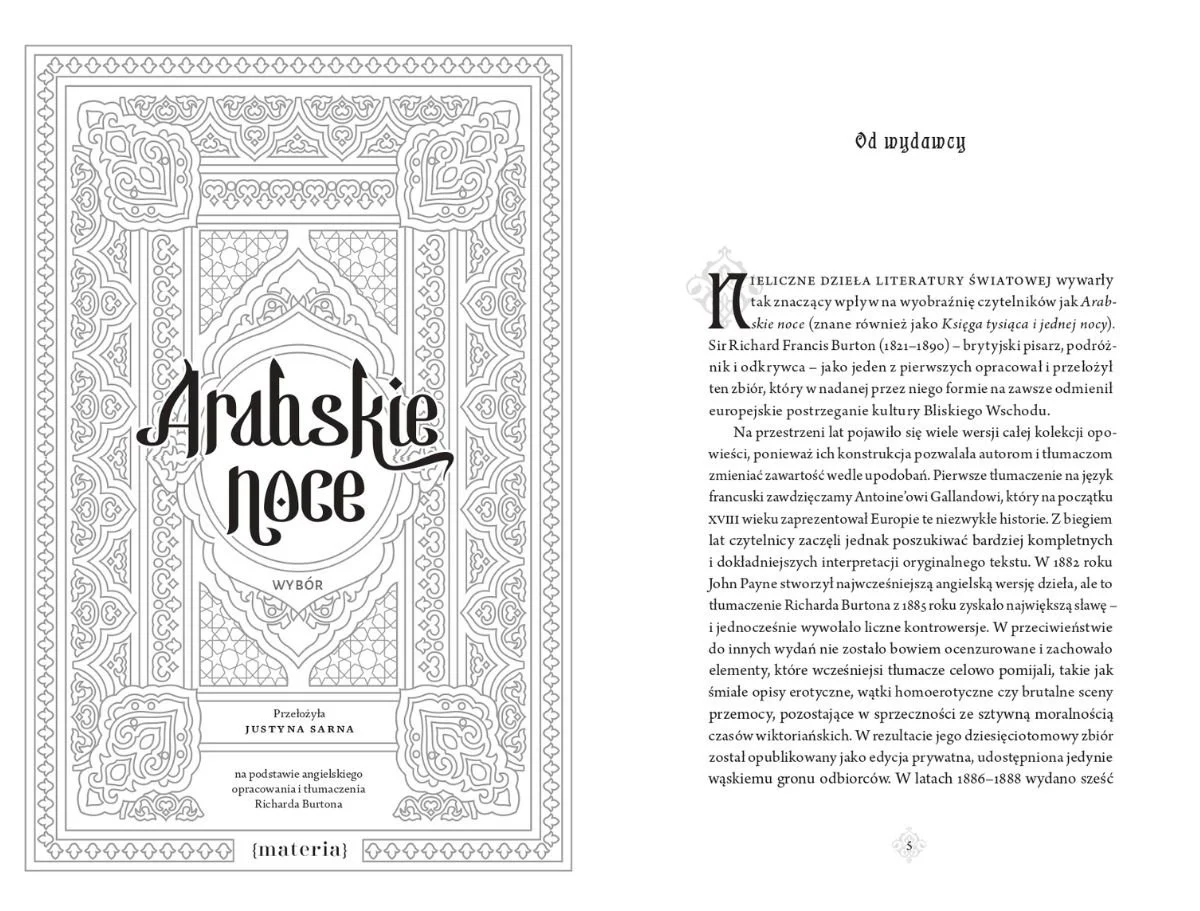 Recenzja: „Arabskie noce”, zebrał i opracował Richard Burton 2 Baśnie z 1001 nocy Arabskie noce Richard Burton