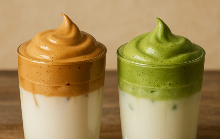 Dalgona coffee czy dalgona matcha? Te napoje to hit na lato!