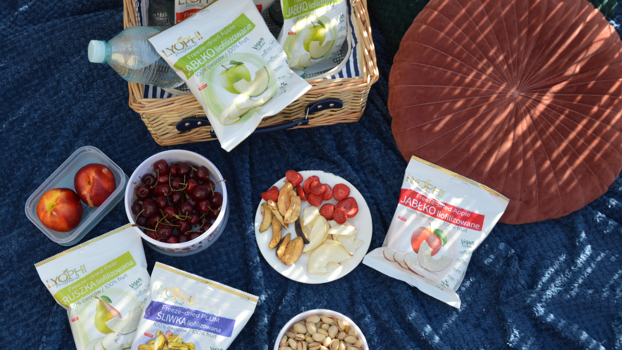 Zdrowa przekąska dla całej rodziny. Sięgnij po owoce liofilizowane Lyophi! 