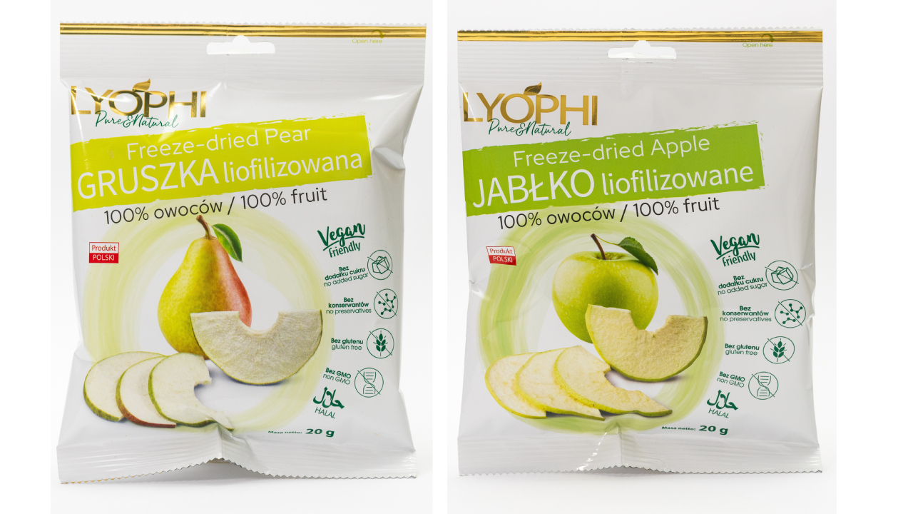 Owoce liofilizowane Lyophi od Mazovia-Garden