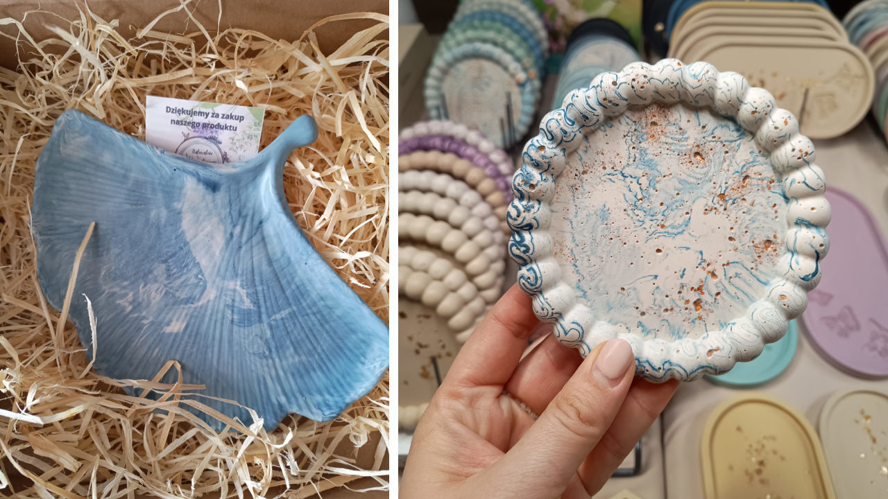 Dekoracje z gipsu polimerowego do wnętrz