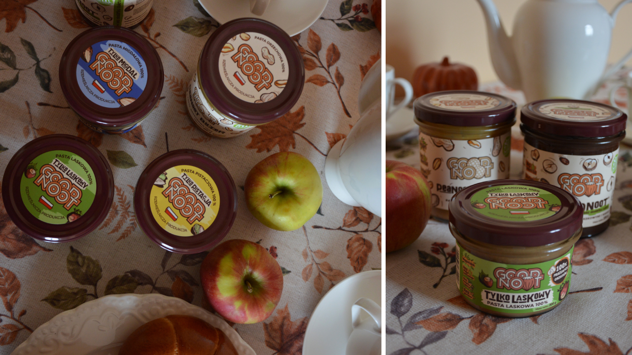 Comfort food pasy orzechowe Good Noot