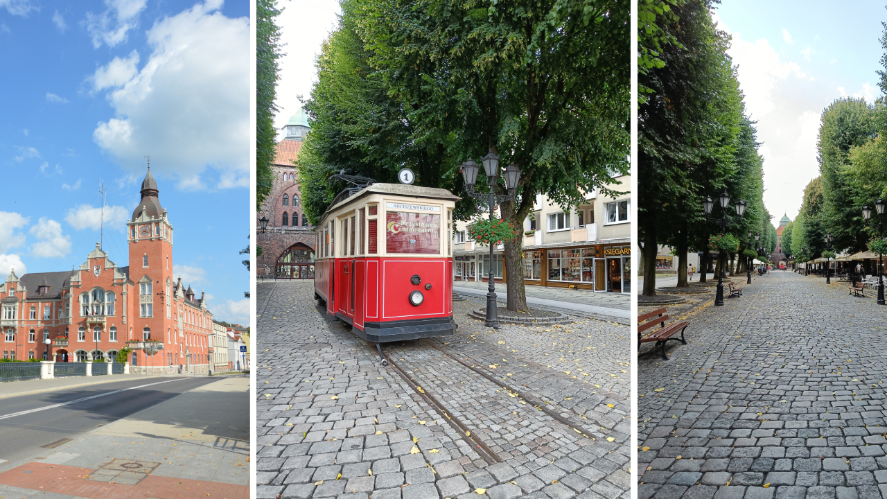 Słupski tramwaj. Jest symbolem dawnego Słupska. 