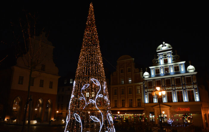 Szczecińskie Podzamcze w świątecznej odsłonie