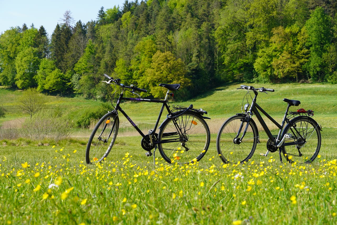 Pomysły na wiosenną randkę w plenerze 3 Wiosenna randka na rowerze