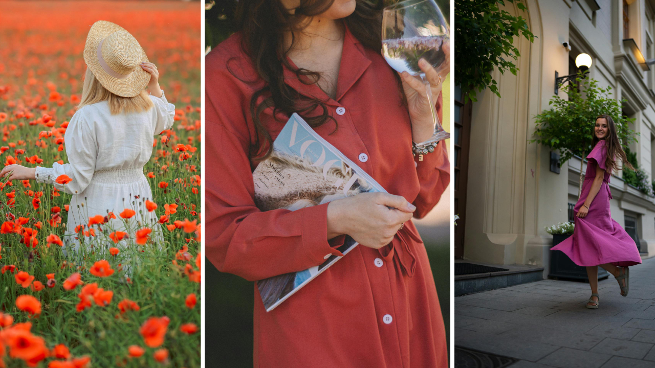 Kobiece stylizacje z lnem – naturalny trend, który wraca każdego lata 2 Jak stylizować lniane ubrania latem?