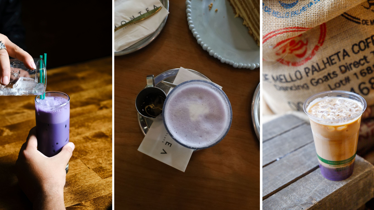 Ube latte podbija kawiarnie
