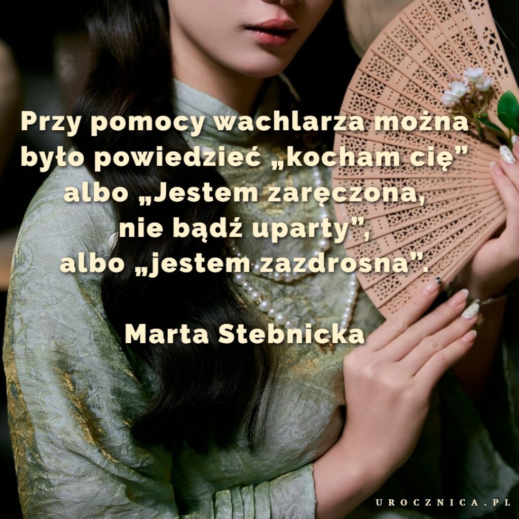 Tajemny język dawnych wachlarzy. Jak kobiety flirtowały przed wiekami? 5 Sekretny język wachlarza