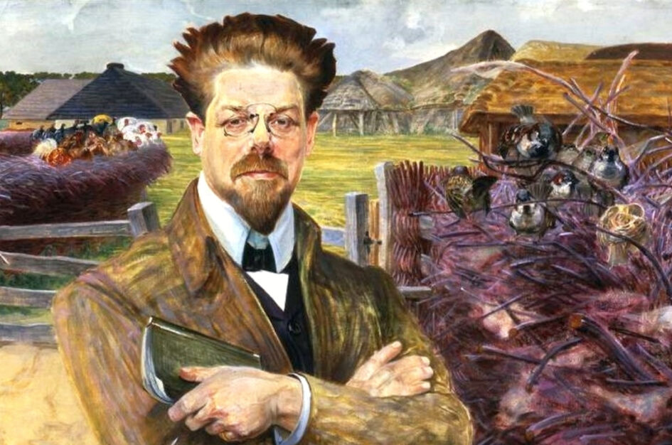 Jacek Malczewski, Portret Władysława Reymonta (1905)